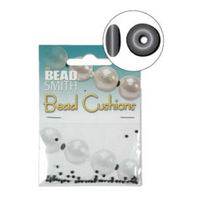 Bead Cushion Oval Blk 1.5mm