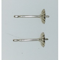 S/S Pearl Cup & Post 4mm