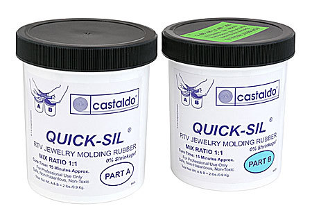 QuickSil® Soft and Flexible Silicone Molding Rubber – Castaldo