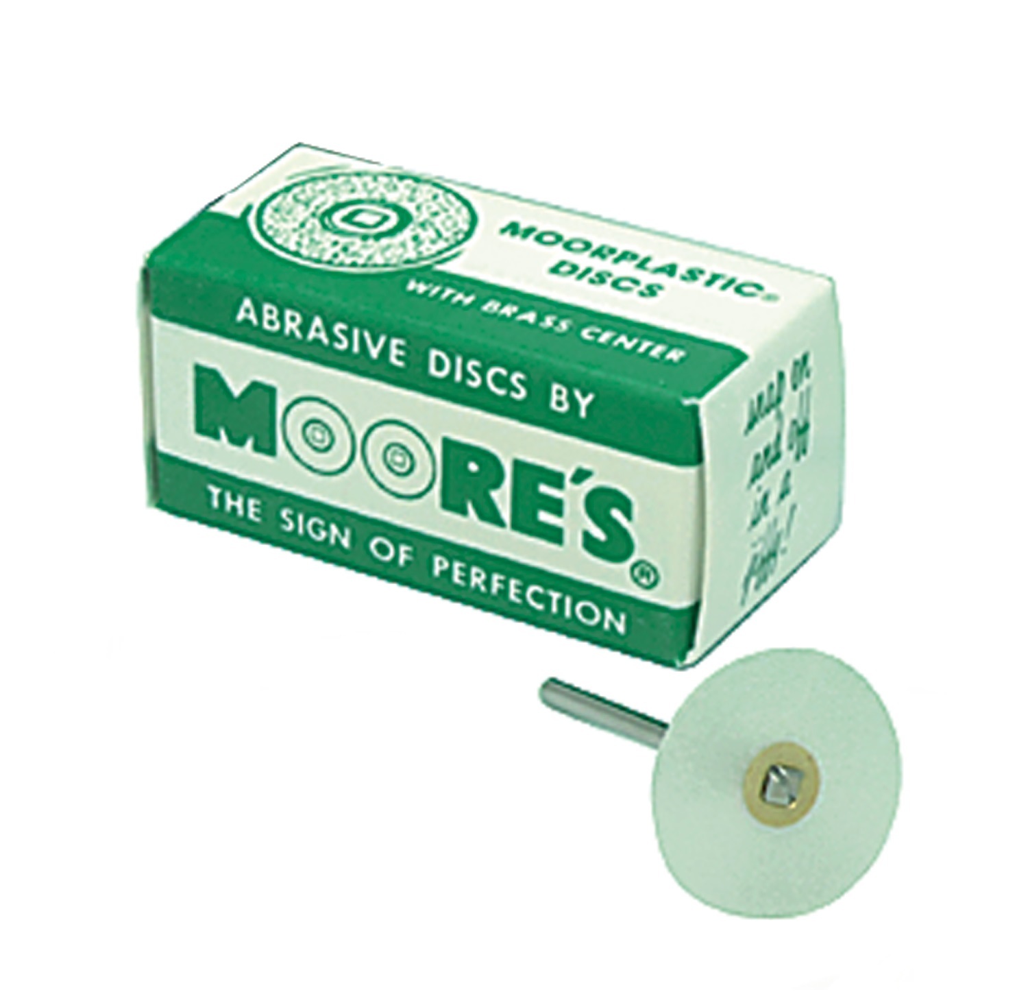 Moores Disc Plastic Sand 7/8" (22mm) Medium