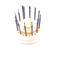 Super Q CCF Straight Bur Set 0.5mm-2.5mm