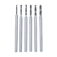 Diamond Twist Drills, Set of 6