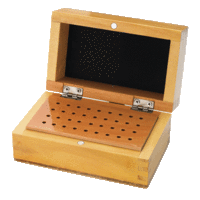 Wooden Box for Burs