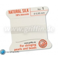 Griffin Bead Cord White #1