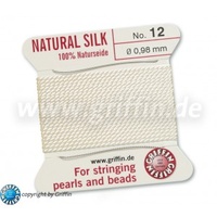 Griffin Bead Cord White #12