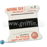 Griffin Bead Cord Black #3