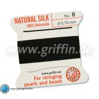 Griffin Bead Cord Black #6