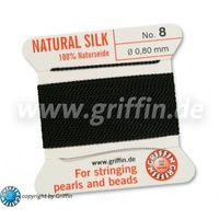 Griffin Bead Cord Black #8