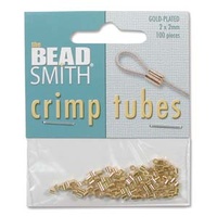 GP Crimps Tube 2mm x 2mm