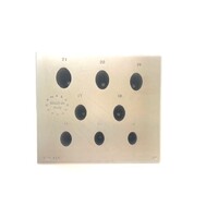 Setting Plate Oval Large + Punch