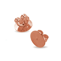 9ct Rose Butterfly 8mm