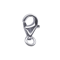 9ct White Cartier Clasp 13mm