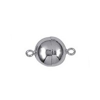 S/S Magnetic Ball Clasp 10mm