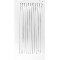 Display Chain Trace Silver Plated