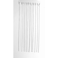 Display Chain Curb Silver Plated