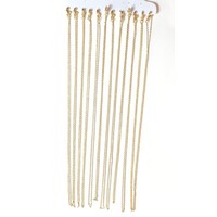 Display Chain Trace Gold Plated