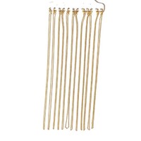 Display Chain Curb Gold Plated