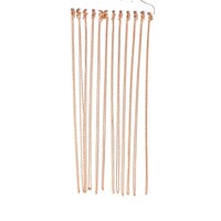 Display Chain Trace Rose Plated
