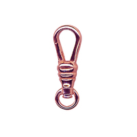 9ct Rose Albert Swivel 22mm