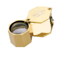 Loupe Gold 18mm 10x