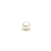 White South Sea Button 9.0 PW2