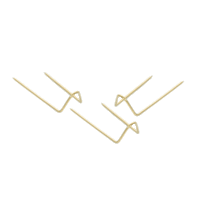 U Pins Brass 1000pk