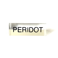 Acrylic Sign Peridot