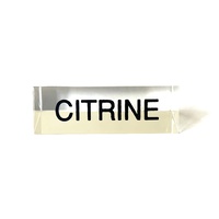 Acrylic Sign Citrine