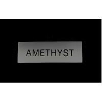 Acrylic Sign Amethyst