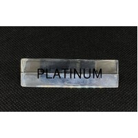 Acrylic Sign Platinum