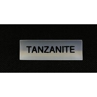 Acrylic Sign Tanzanite
