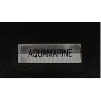 Acrylic Sign Aquamarine