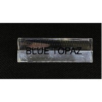 Acrylic Sign Blue Topaz