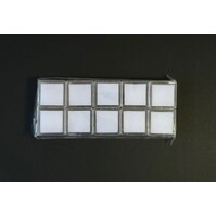 Gem Pods Square White 10PK