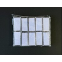 Gem Pod Rectangle Long 10PK