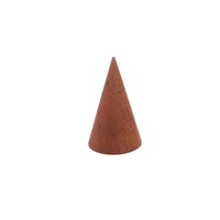 Ring Cone Wood Red Brown Small