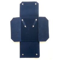 Travel Necklet Wrap Single Navy Blue