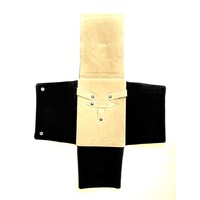 Travel Wrap Necklet/Earring/Bracelet Black/Grey