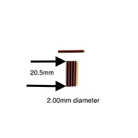 EVEFLEX Pin Maroon Re-Fill 5pk
