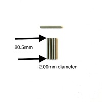 EVEFLEX Pin Light Grey Re-Fill 5pk