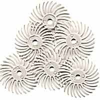 Radial Bristle White 120Grit 