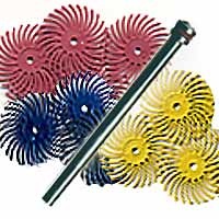 Radial Bristle Assortment 10PC