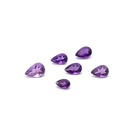 Amethyst Pear Stone 5x3mm