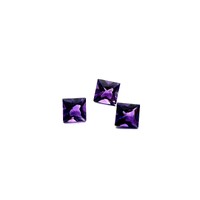 Amethyst Sq Princess Cut 7x7