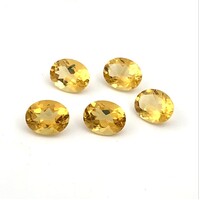 Citrine Oval Stone 10 x 8mm