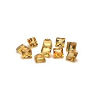 Citrine Sq/Carre Stone 6x6mm