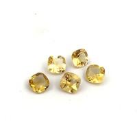 Citrine Cushion 6.00 x 6.00mm