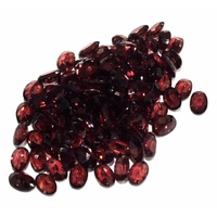 Garnet Oval Stone 7x5mm