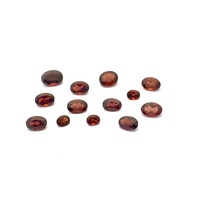 Garnet Oval Stone 8x6mm