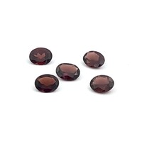 Garnet Oval Stone 10 x 8mm